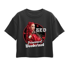 Детская футболка Descendants 4 красная принцесса из страны чудес Disney