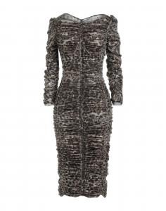 Платье миди Dolce&Gabbana, золотой