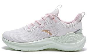 Кроссовки женские Ling Yun 3 с низким верхом цвета слоновой кости/абрикосовой пыльцы Anta