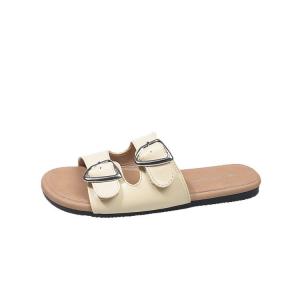 TAFN Тапочки-слайды женские желтые