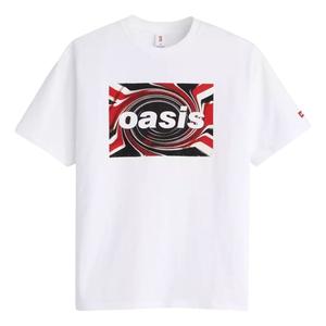 Футболка Levi's X Oasis Band T-Shirt 'White'