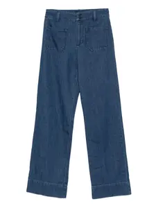 Брюки с накладным карманом A.P.C., синий