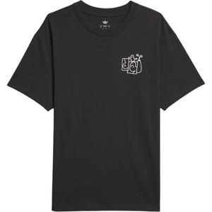 Футболка Shmoofoil STAIRS Unisex Adidas Originals, черный