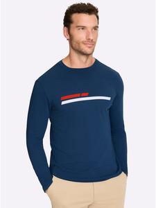 Рубашка с длинными рукавами темно-синего цвета WITT WEIDEN