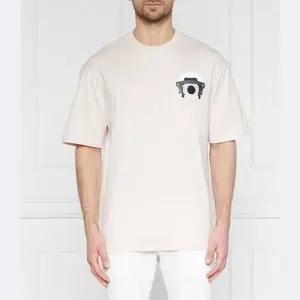 Футболка стандартного кроя с круглым вырезом Karl Lagerfeld, розовый