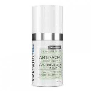 Dermopeel Пилинг с 20% азелаиновой кислотой 30мл SOLVERX Assorted