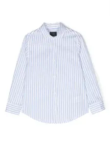 Рубашка в полоску Fay Kids, белый