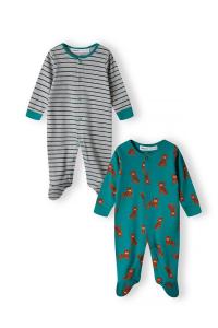 Пижама MINOTI, цвет Grey/Green