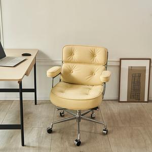 Кресло Xihao Robin, Alafu Ye, Beige microfiber leather, eco-friendly genuine leather, cat-resistant