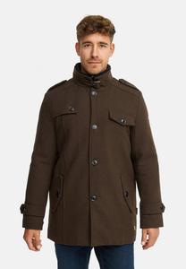 Пальто INDICODE JEANS BRANDAN, Dk Brown Mix/Mottled Brown