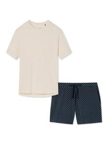 Ночное белье Schiesser, цвет blau gepunktet/creme