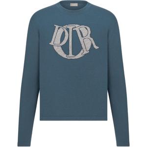 DIOR Свитер мужской синий
