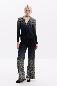 Брюки с градиентным принтом