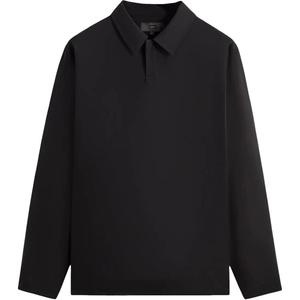 Поло Kayson с застежкой спереди KITH, черный