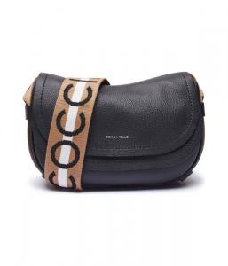 Кожаная сумочка Ракель Coccinelle, черный