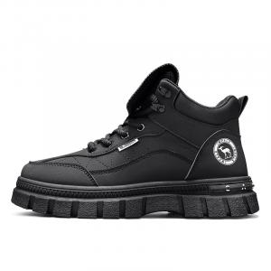 CAHHRRN Черные короткие ботинки мартин, цвет Black