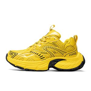 Кроссовки Ultra S Los Angeles Rams Low Top Chunky унисекс желтого цвета NFL, Yellow