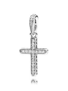 Pandora Классический серебряный крест-подвеска