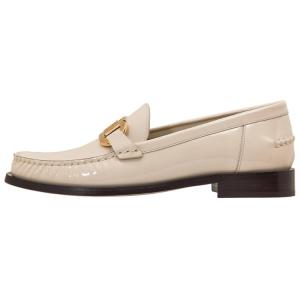 Кожаные лоферы Gancini Ferragamo, White