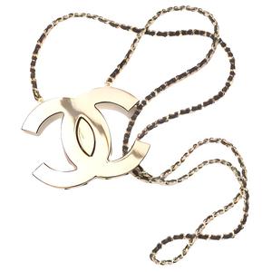 CHANEL Металлическая сумка через плечо женская золотая