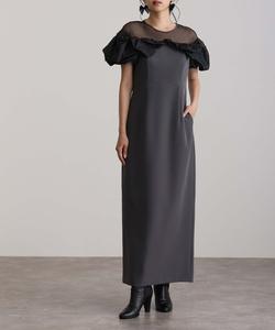 Платье «Ленточный зефир» Свадебное платье для вечеринки Платье для особого случая Pourvous, цвет Charcoal