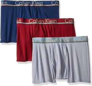 Боксеры-боксеры Calvin Klein Mens Comfort Micro Multipack, Biking Red/Dusty Blue/Capsize