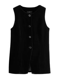 Костюмный жилет Next, черный