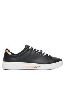 Кроссовки Essential Chic Court Sneaker FW0FW09019 Tommy Hilfiger, черный