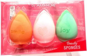 Max & More, Спонжи для макияжа косметические, 3 шт
