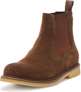 Женские ботинки челси BOSS Kobe из замши, Chestnut