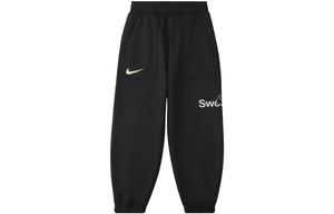 Детские трикотажные спортивные штаны Nike, цвет Black