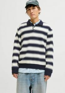 Топ Jack & Jones Long sleeved top, Sky Captain/Dark Blue