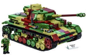 Историческая коллекция Cobi Второй мировой войны, танк Pzkpfw iv ausf.g 1107 кл, cobi-2592.