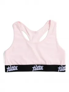 Бралетт с логотипом бренда Patta, розовый
