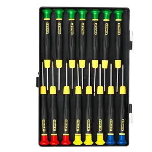 Stanley Набор мини-отверток из 15 предметов, набор крестообразных отверток в форме риса в форме цветка 66-383