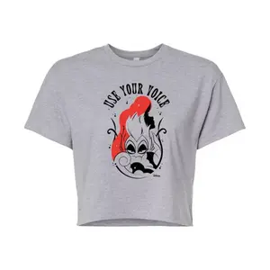 Футболка с коротким рукавом "Русалочка. Junior. Голос сердца" Disney, серый