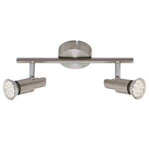 Потолочный светильник Briloner One II, утюг - 2 пламени