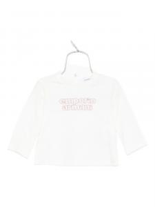Детский топ с длинными рукавами и логотипом Emporio Armani Emporio Armani Kids, белый