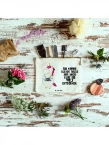 Mr. & Mrs. Panda Сумка-шоппер с фотографом-единорогом и надписью белого цвета