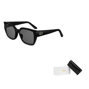 Квадратные солнцезащитные очки женские DIOR, черный