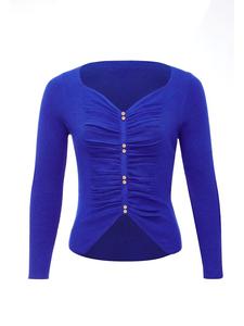 Пуловер leo selection, цвет königsblau