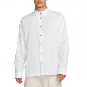 Nike Клубная оксфордская рубашка Futura для мужчин белая/белая