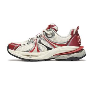 Palladium Скользостойкие, износостойкие, устойчивые к отскоку низкие кроссовки для мужчин white red