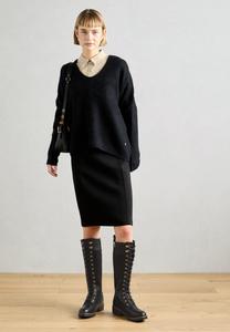 Ботинки на шнуровке Anna Field Wide Fit, черный