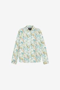 Рубашка на пуговицах классического кроя Le Temps Des Cerises Prova, White