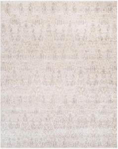 Ковер SAFAVIEH, 183 x 275 см, Centennial Collection, Ivory & Silver, ручная вязка из шелка и шерсти, идеален для помещений с высокой проходимостью в гостиной, спальне (CEN612A)