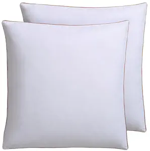 Подушка RIBECO из гусиного пера "Kalle", наполнитель: гусиные перья и пух, чехол: 100% хлопок, (экономный набор, 2 шт., 2 шт.), экологична и проста в уходе! 40х80 см, белый