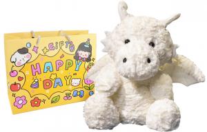 Удобный плюшевый дракон Flying Dragon, успокаивающая кукла для правильной осанки, размер 56 см в высоту, 21 см в длину Mise