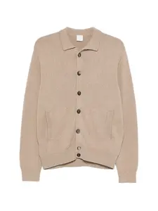 Кардиган на пуговицах Eleventy, бежевый
