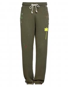 Брюки Palm Angels, зеленый